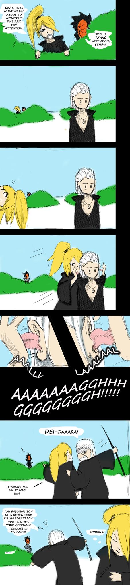 Deidara wins again